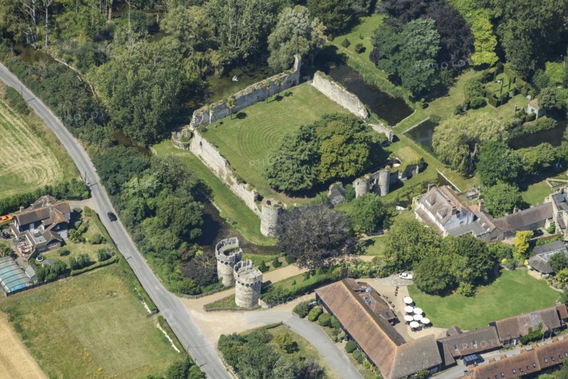 Cooling Castle, Medway, 2024. Creator: Damian Grady.
