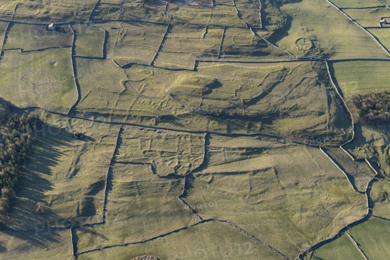 Earthwork remains, Outgang Hill, North Yorkshire, 2024. Creator: Robyn Andrews.