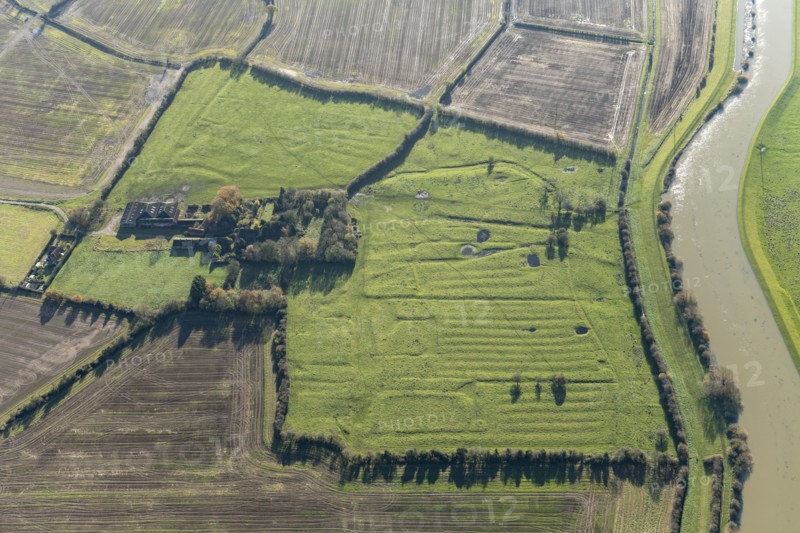 Eske medieval settlement and field system earthworks, East riding of Yorkshire, 2023. Creator: Robyn Andrews.