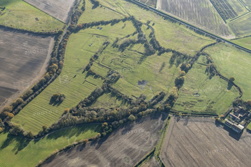 Extensive earthwork remains of Meaux Cistercian Abbey, East Riding of Yorkshire, 2023. Creator: Robyn Andrews.