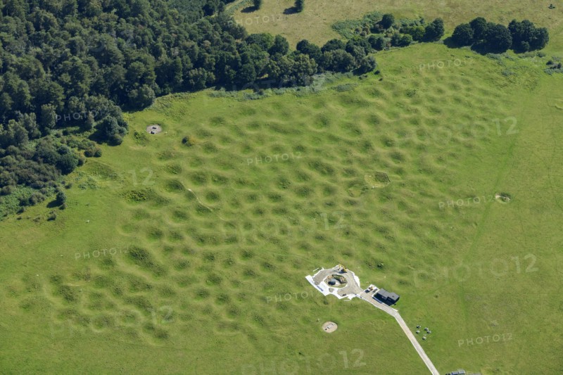 Grimes Graves, a Neolithic flint mining complex, Thetford Forest, Norfolk, 2023. Creator: Damian Grady.