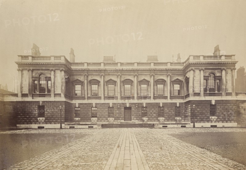 South front of Burlington House, c1860s. Creator: Stephen Ayling.