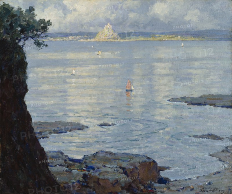 St. Michael's Mount, Cornwall, 1933. Creator: Terrick Williams.