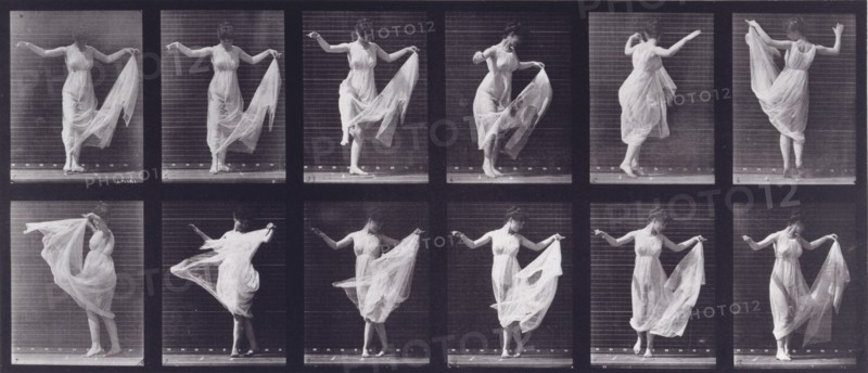 Dancing (fancy), 1887.  Creator: Eadweard J Muybridge.
