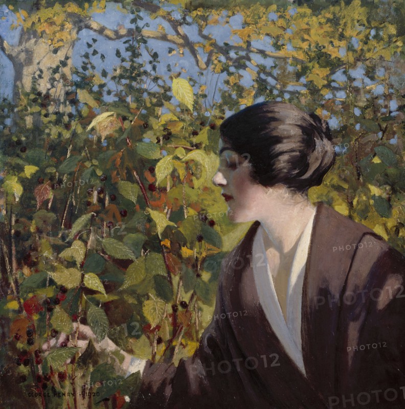 Brambles, 1920. Creator: George Henry.