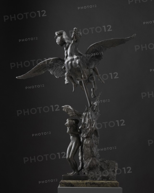 Sketch model of Perseus, Pegasus and Andromeda for 'Perseus and Andromeda', c1896. Creator: Frederic Leighton.