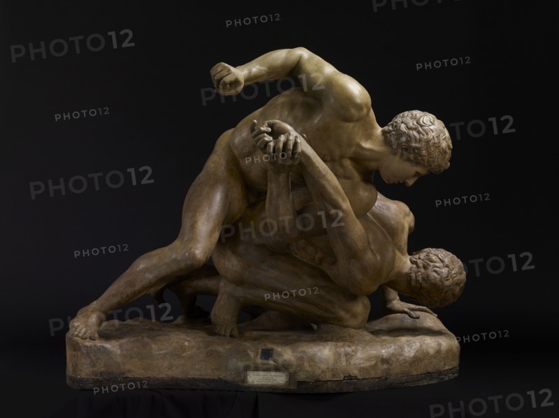 The Wrestlers, c18th century. Creator: Unknown.