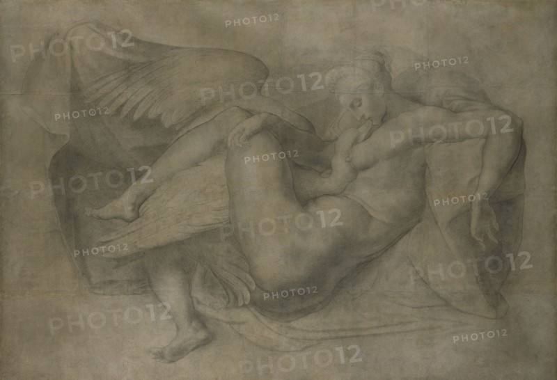 Leda and the Swan, mid 16th century. Creator: Unknown.
