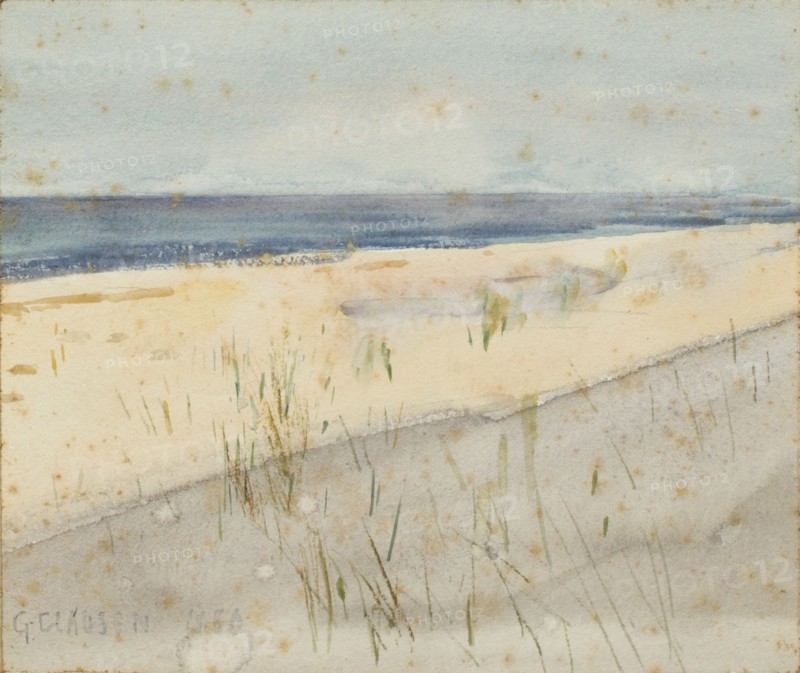'By the Sea', 1886. Creator: George Clausen.