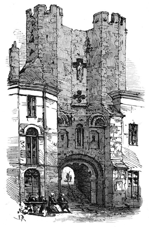 Castle of the Counts of Flanders, Ghent, 1872. Creator: Unknown.
