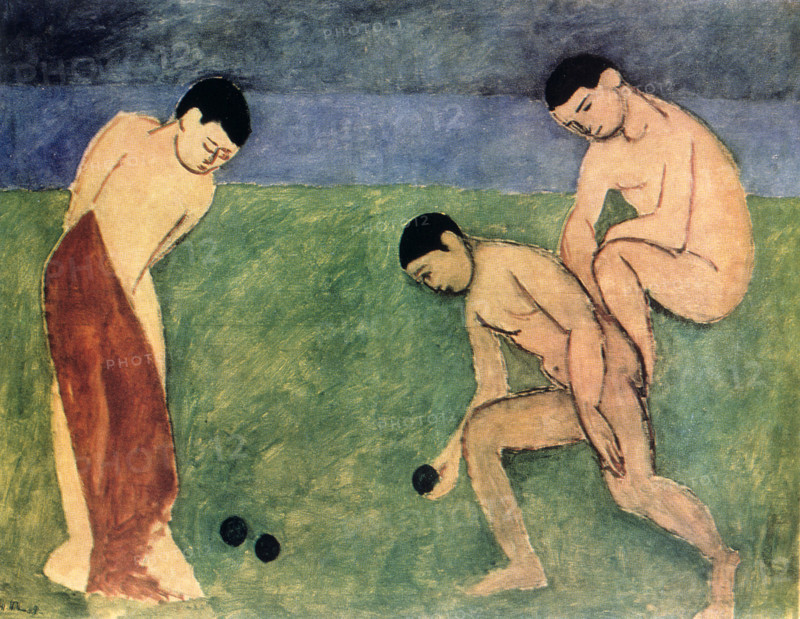 'A Game of Bowls', 1908. Creator: Henri Matisse.