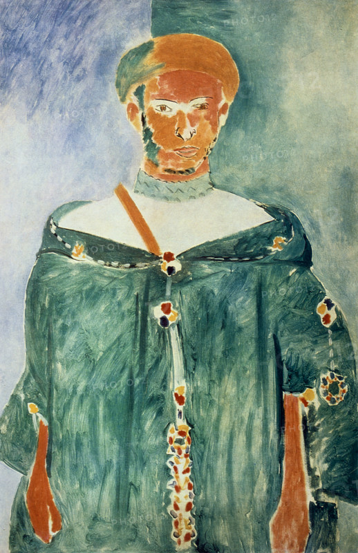 'Moroccan in Green', 1912. Creator: Henri Matisse.