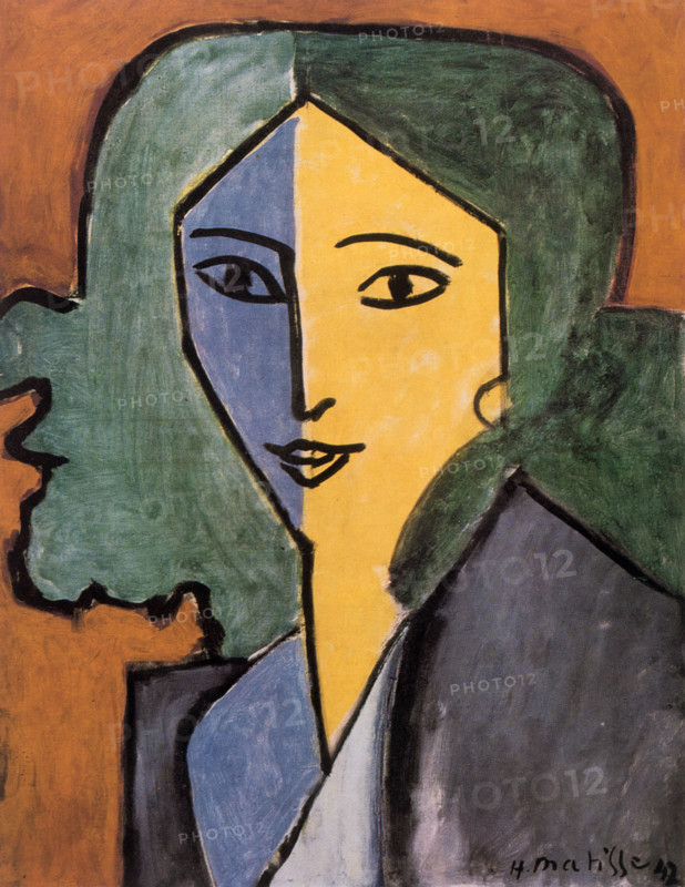 'Portrait of Lydia Delectorskaya, the Artist's Secretary', 1947. Creator: Henri Matisse.
