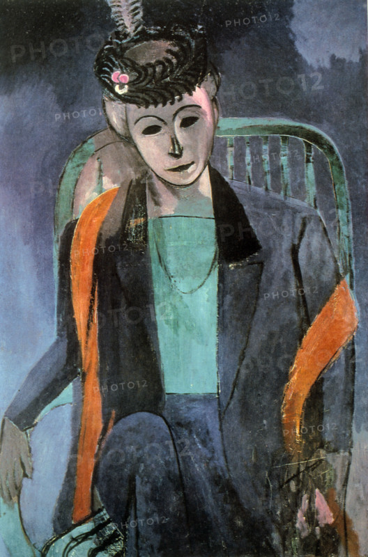 'Portrait of the Artist's Wife', 1913. Creator: Henri Matisse.