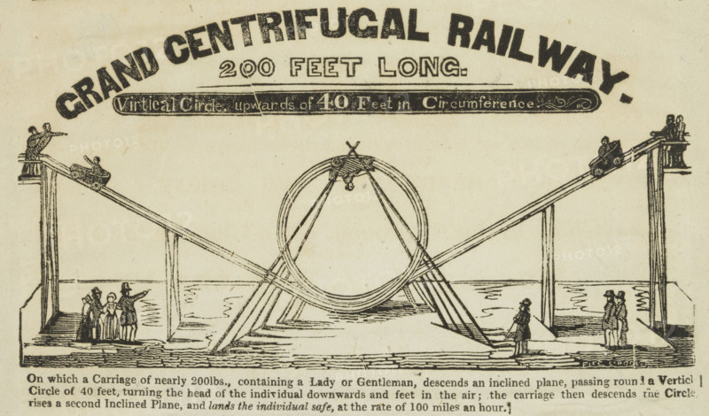Grand Centrifugal Railway, 1842. Creator: Unknown.