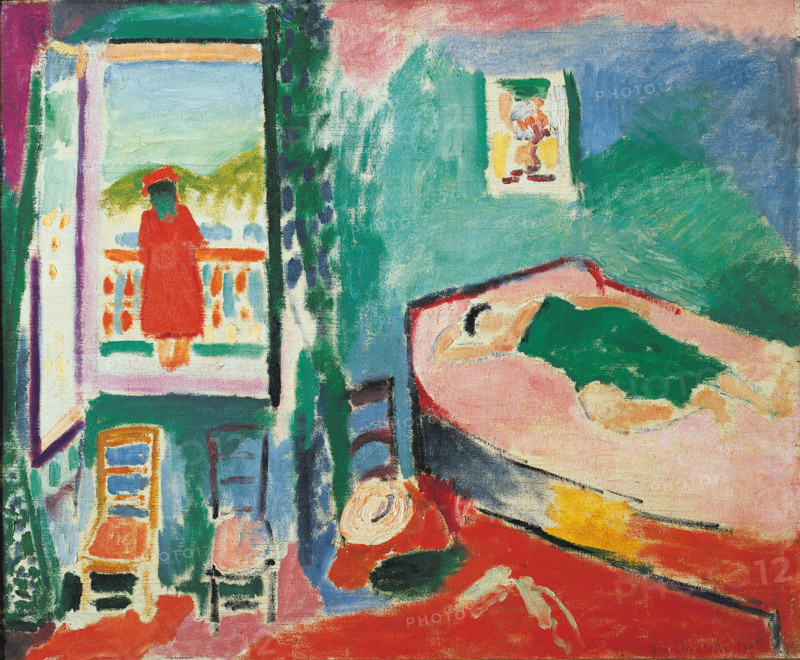 Intérieur à Collioure (La Sieste), 1905. Creator: Henri Matisse.