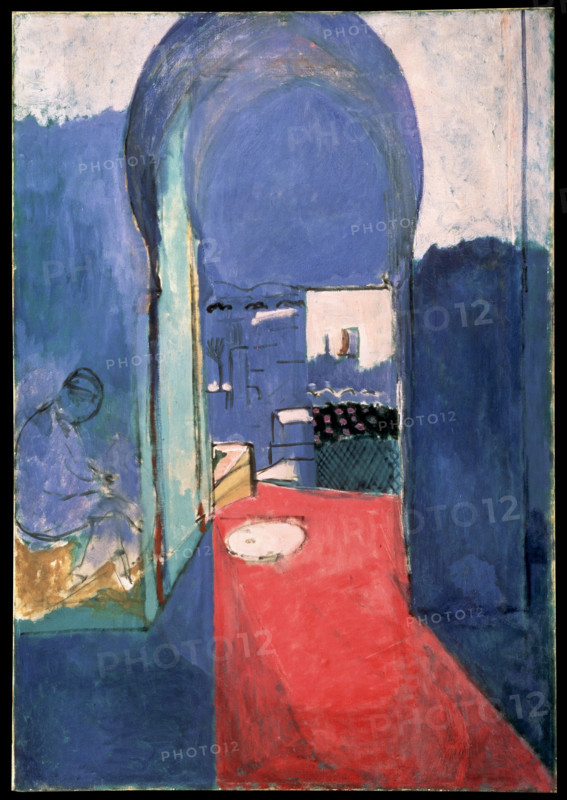 'The Casbah Gate', (right part of the Moroccan triptych), 1912-1913.  Creator: Henri Matisse.