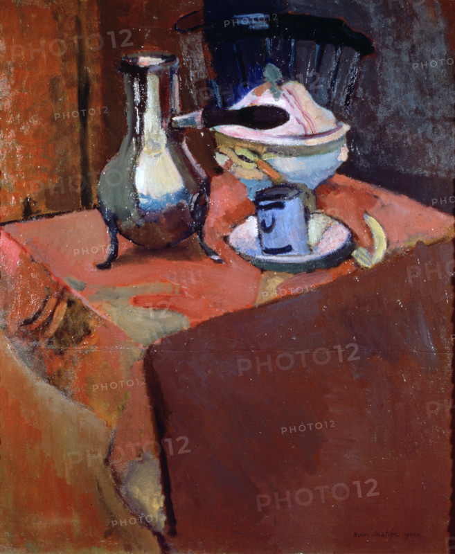 'Crockery on a Table', 1900.  Creator: Henri Matisse.