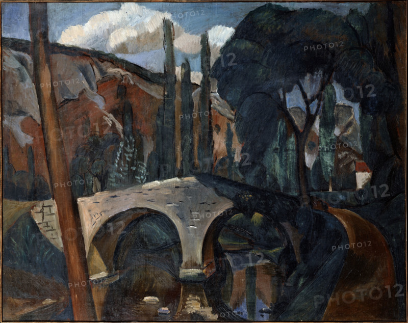 'The Old Bridge', 1910.  Creator: Andre Derain.