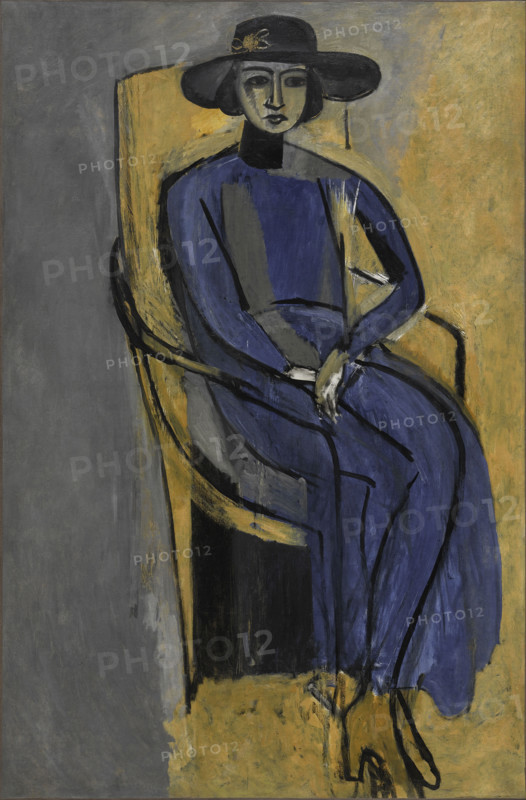 Portrait of Greta Prozor, 1916. Creator: Henri Matisse.