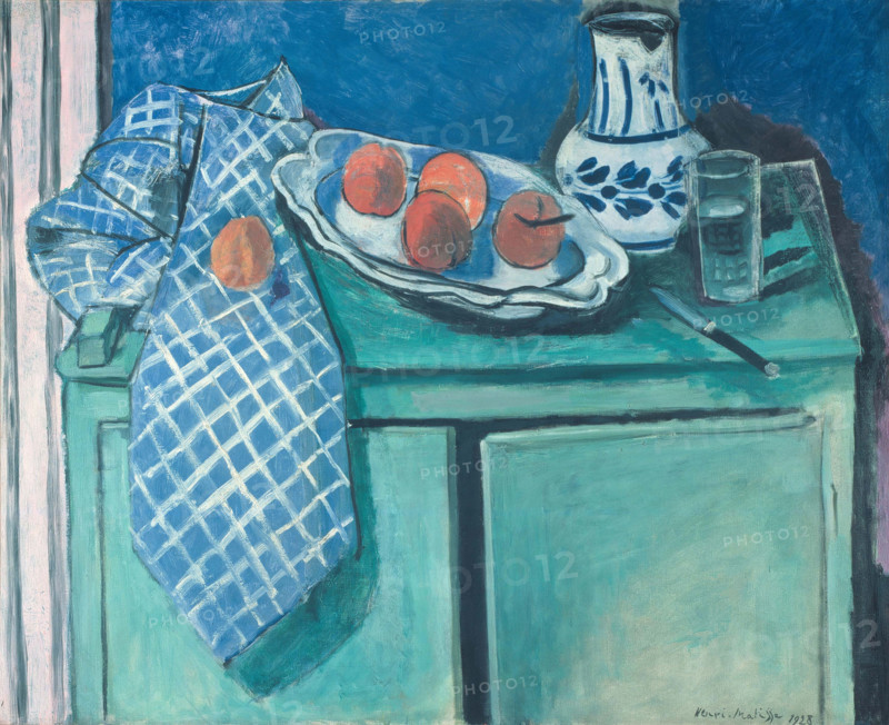 Still Life with Green Buffet, 1928. Creator: Henri Matisse.