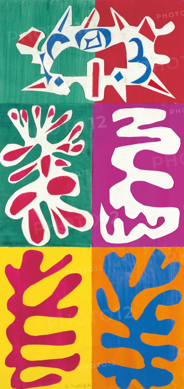 Le Panneau au masque, early 20th century.  Creator: Henri Matisse.