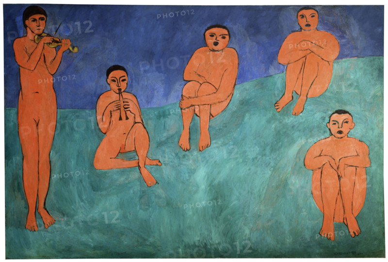 'The Music', 1910.  Creator: Henri Matisse.
