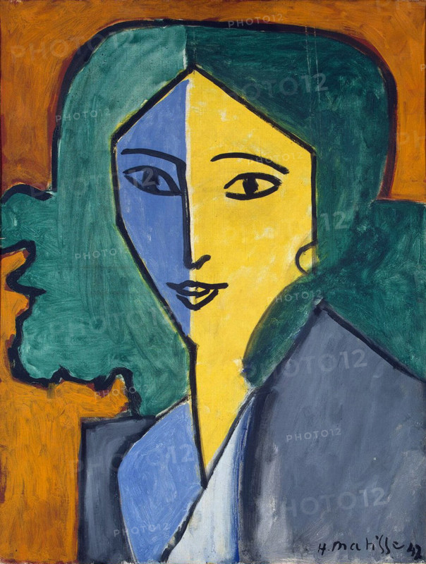 'Portrait of Lydia Delectorskaya', 1947.  Creator: Henri Matisse.