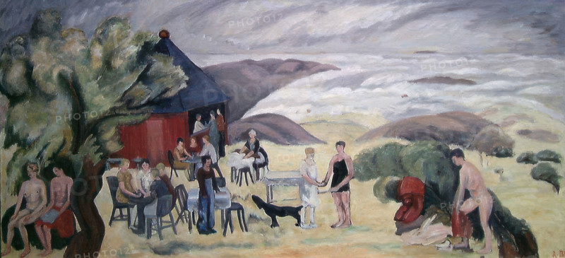 Sinners in Summer Sun, 1931. Creator: Rudolf Thygesen.