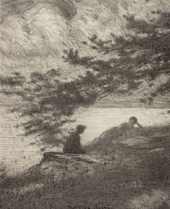 The Pine Bough, 1919. Creator: Bolton Coit Brown.