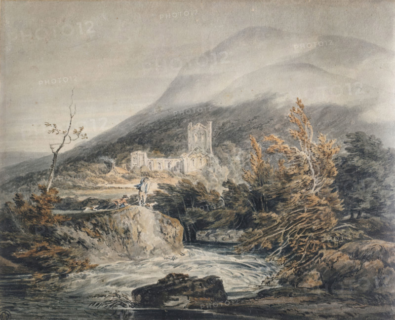 Llanthony Abbey, Monmouthshire, about 1792. Creator: JMW Turner.