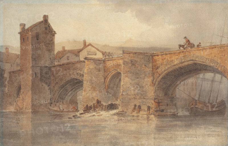 Chester Bridge, 1794. Creator: JMW Turner.