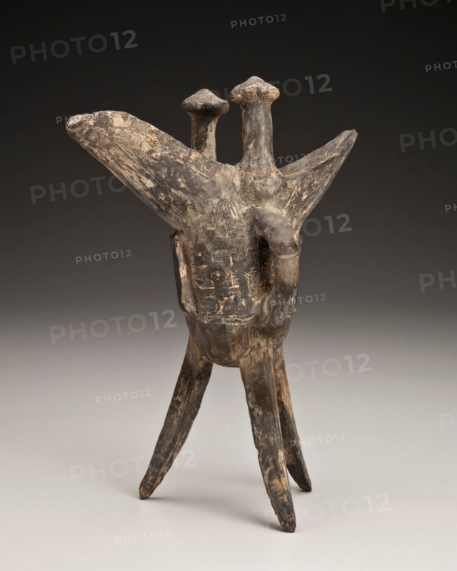 Libation cup (jue), date unknown. Creator: Unknown.