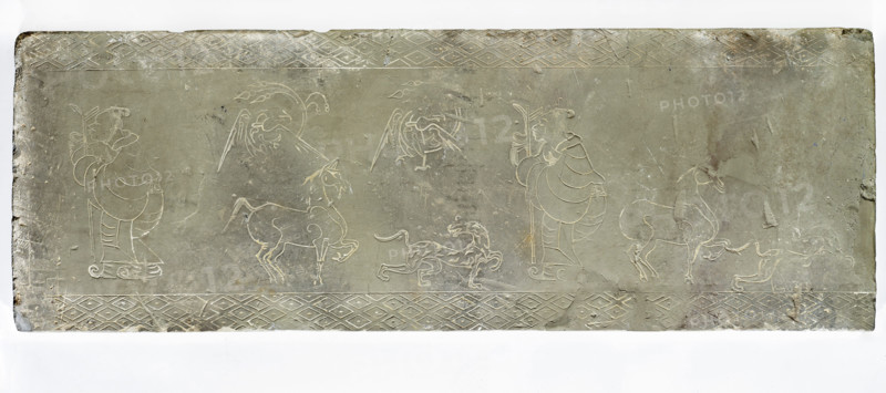 Tomb tile, date unknown. Creator: Unknown.