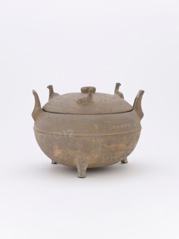 Covered ritual cooking vessel (ding), 300-200 B.C.E.. Creator: Unknown.