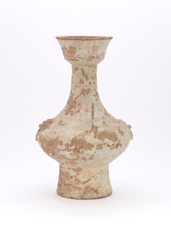 Long-neck vase with cup mouth, 100-220. Creator: Unknown.