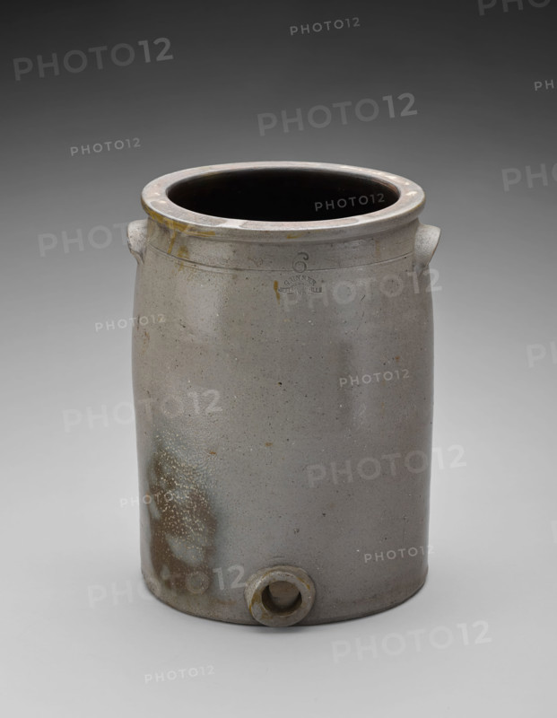 Jar with drain hole, about 1860-1880. Creator: George Unser.