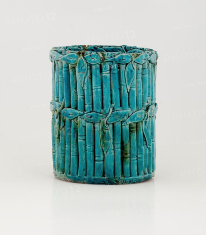 Brush holder, about 1368. Creator: Unknown.