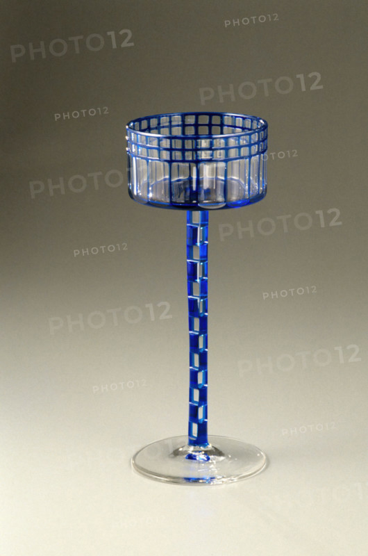 Wine glass, 1905-1906. Creators: Otto Prutscher, Meyr's Neffe.