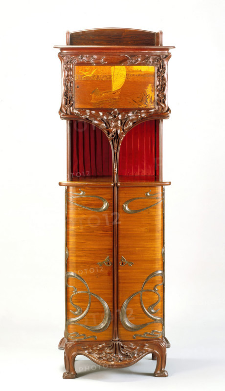 Cabinet, about 1900. Creator: Louis Majorelle.