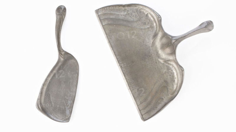 Crumb Pan with Scoop, c1890-1910. Creator: JP Kayser Sohn.