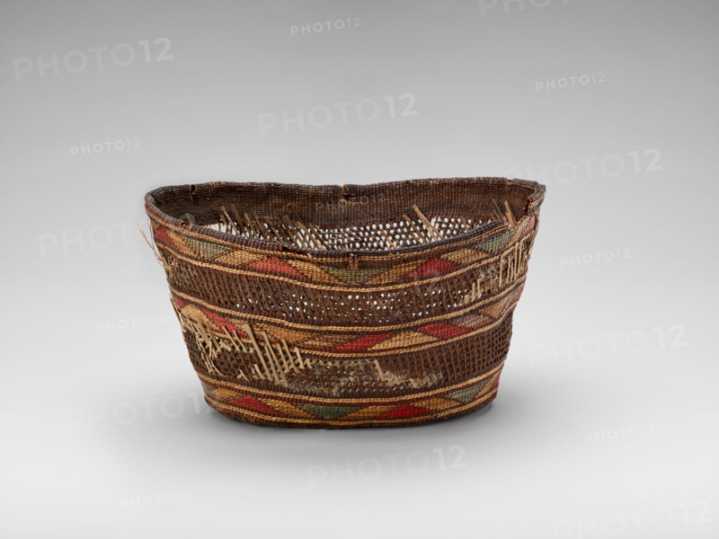 Basket, 1870-1886. Creator: Unknown.