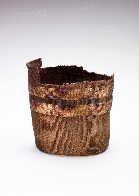 Basket, 1870-1886. Creator: Unknown.