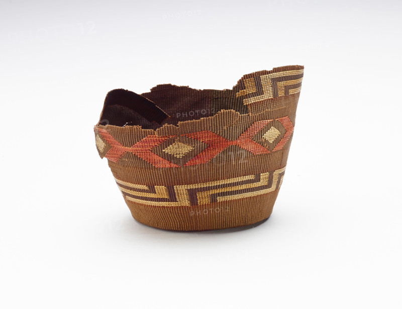 Basket, 1880-1920. Creator: Unknown.