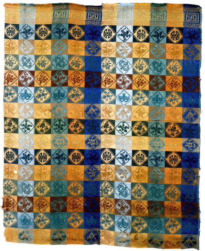 Fragment of Curtain, c1644-1911. Creator: Unknown.