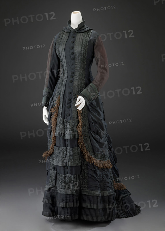 Mourning Dress, about 1875. Creator: Unknown.