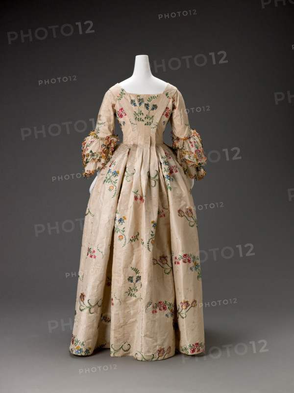 Dress, about 1750. Creator: Unknown.