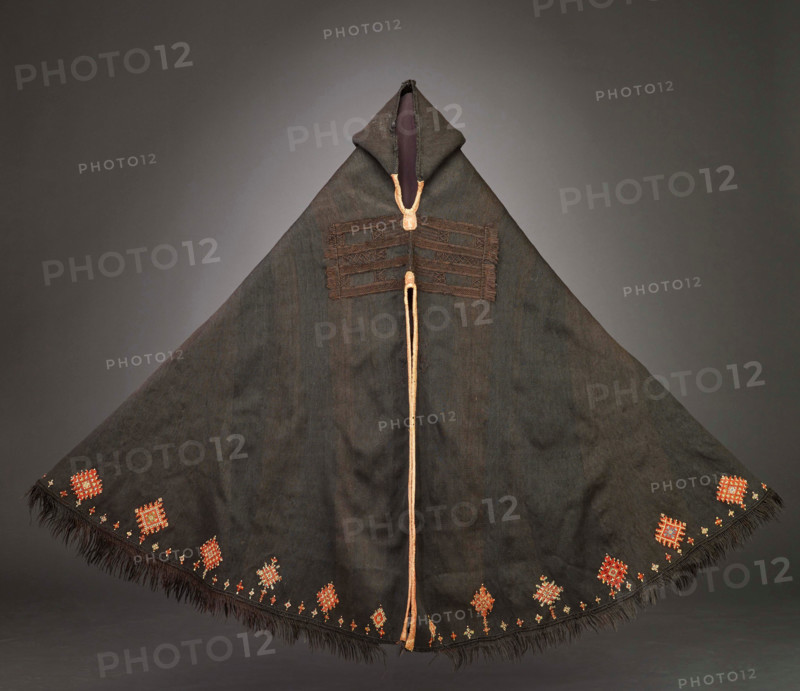 Man's Hooded Cape (Akhnif), 19th century. Creator: Unknown.