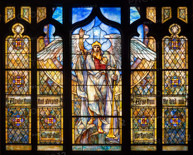Angel of the Resurrection, 1903-1904. Creators: Frederick Wilson, Tiffany & Co.