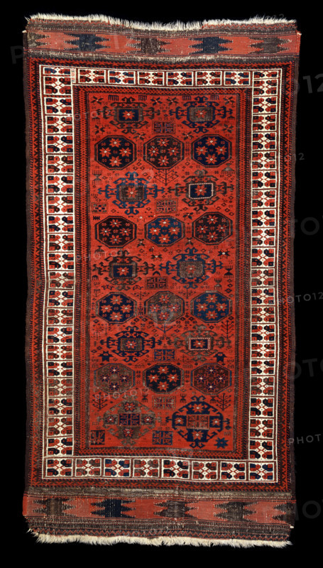 Rug, 1850-1875. Creator: Unknown.